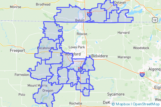 Service Area Map