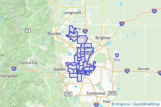 Service Area Map