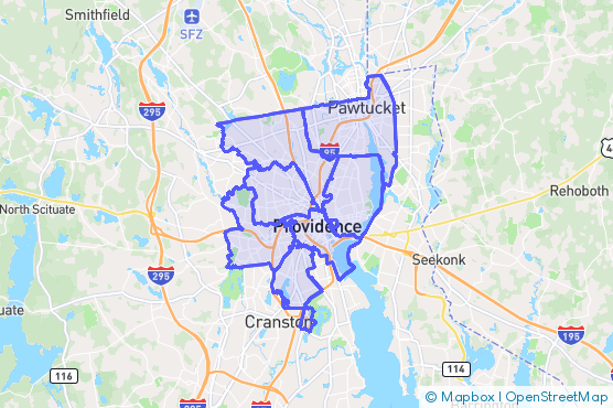 Service Area Map