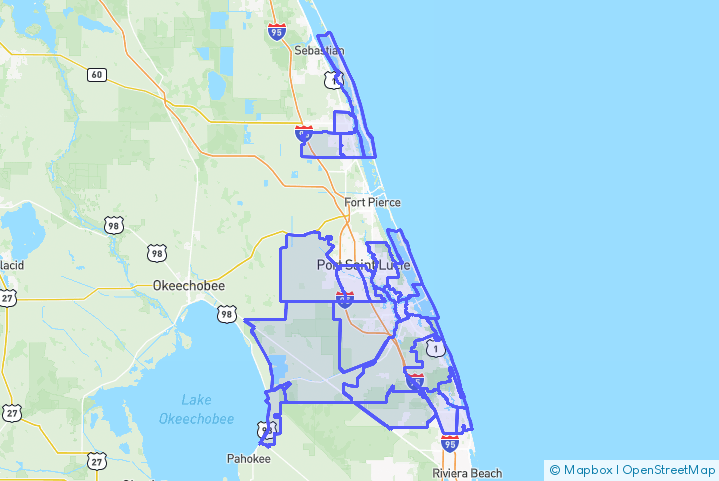 Service Area Map