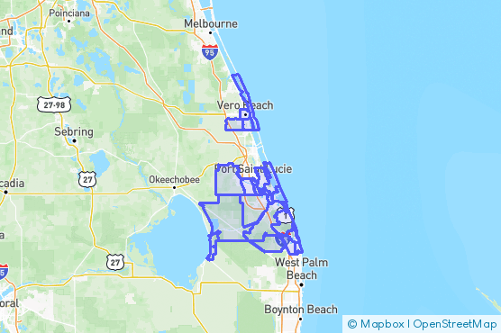 Service Area Map