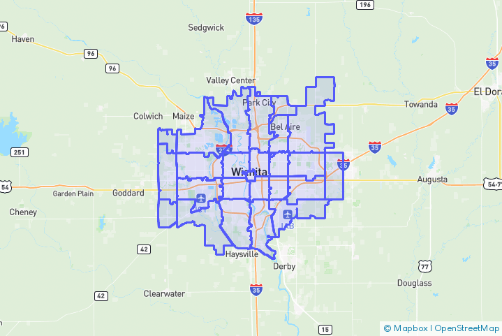 Service Area Map