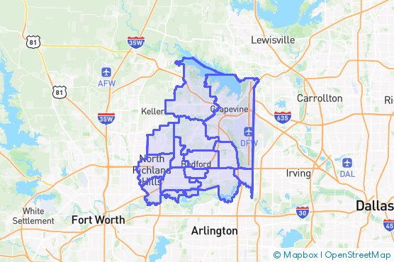 Service Area Map