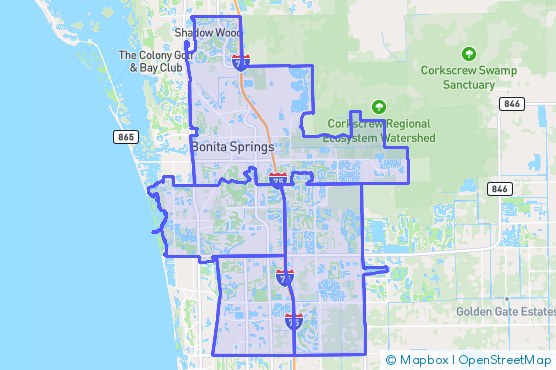 Service Area Map