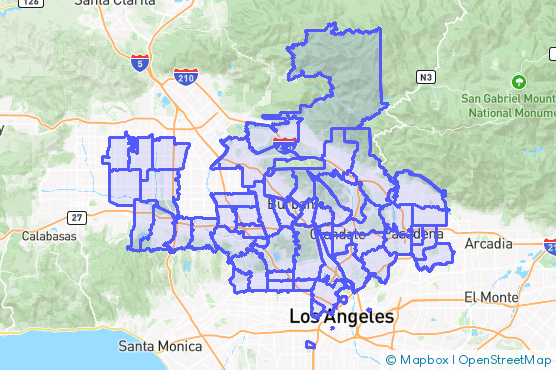 Service Area Map