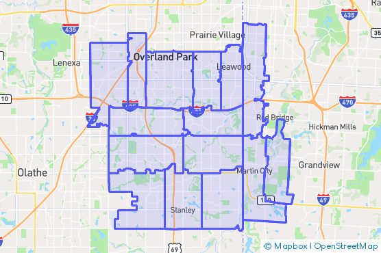 Service Area Map