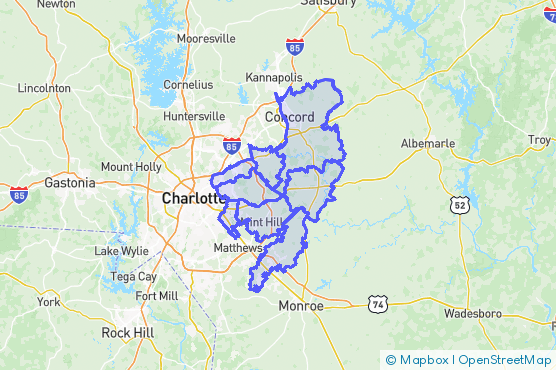 Service Area Map