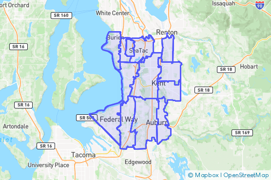 Service Area Map