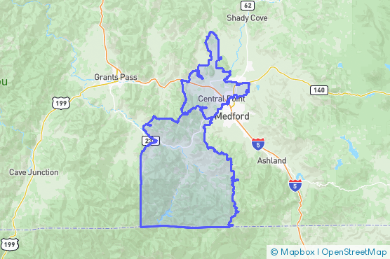 Service Area Map