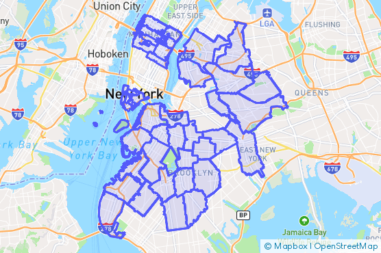 Service Area Map