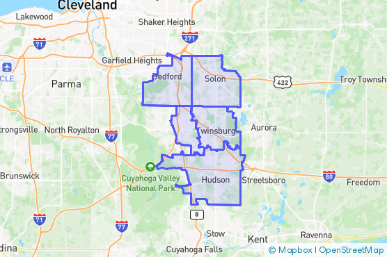 Service Area Map