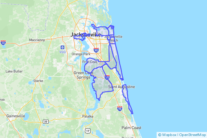 Service Area Map