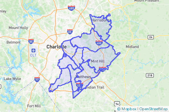 Service Area Map