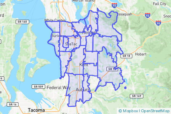Service Area Map