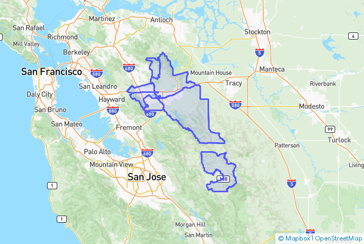 Service Area Map