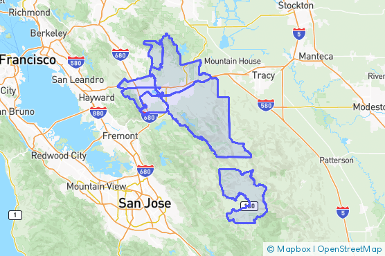Service Area Map
