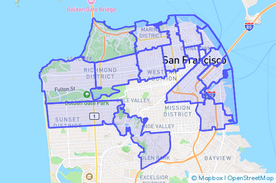 Service Area Map