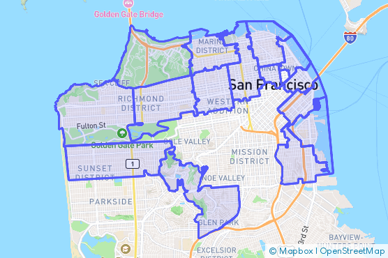 Service Area Map