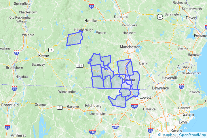 Service Area Map