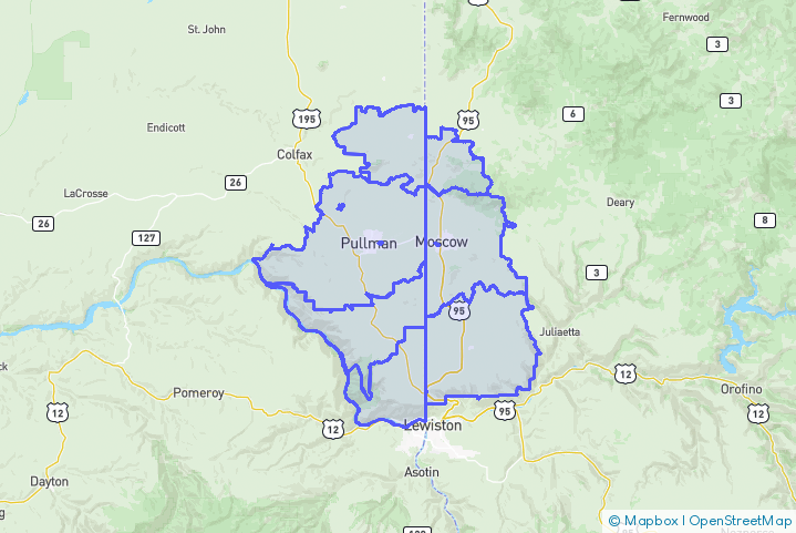 Service Area Map