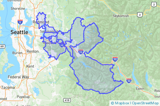 Service Area Map