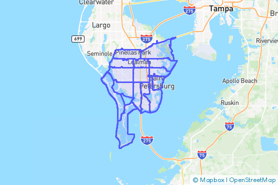 Service Area Map