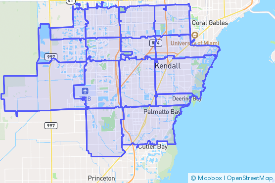 Service Area Map
