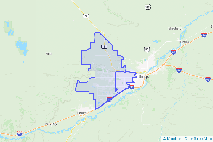 Service Area Map