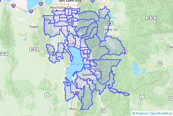 Service Area Map