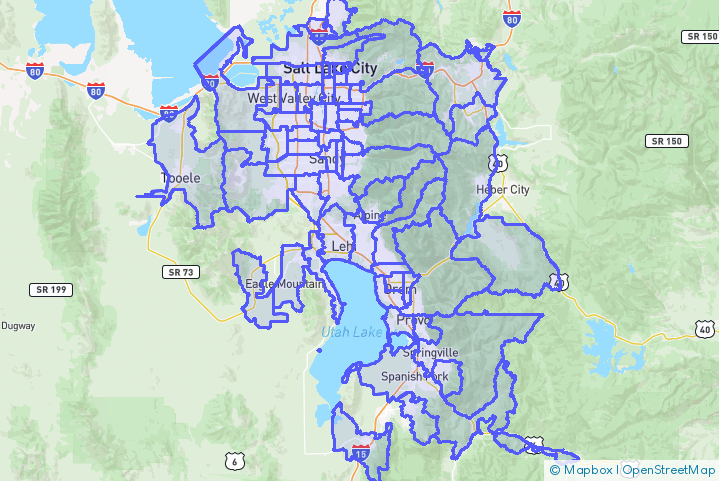 Service Area Map