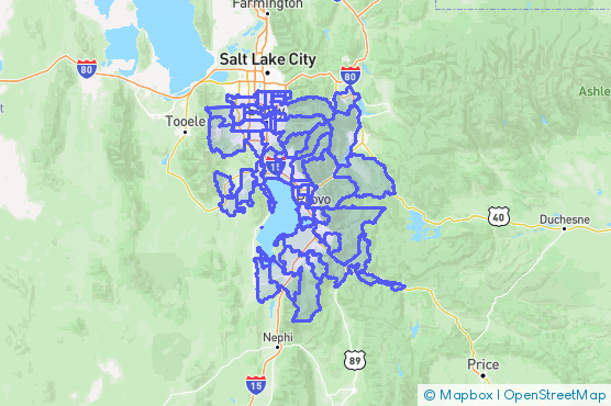 Service Area Map