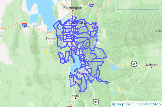 Service Area Map