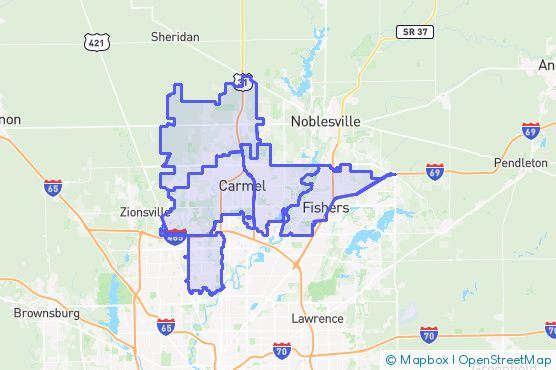 Service Area Map