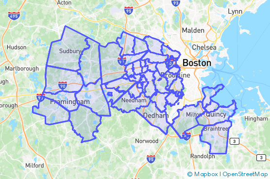 Service Area Map