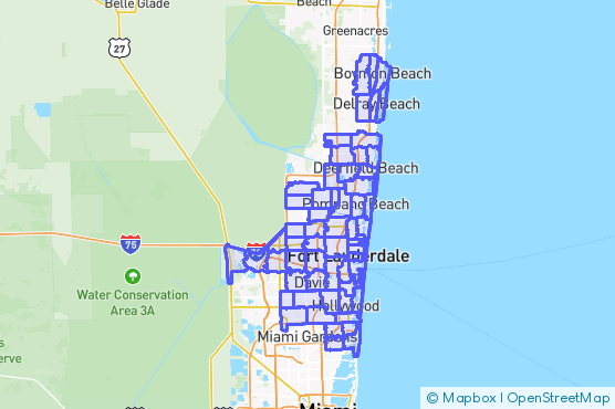 Service Area Map