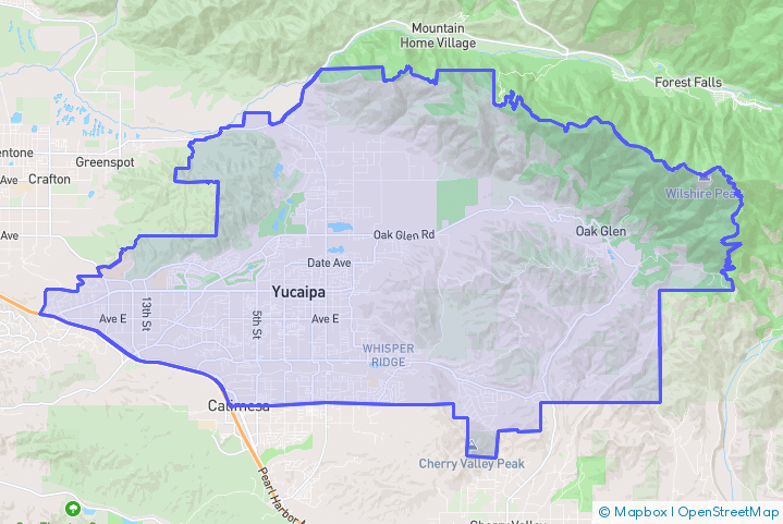 Service Area Map