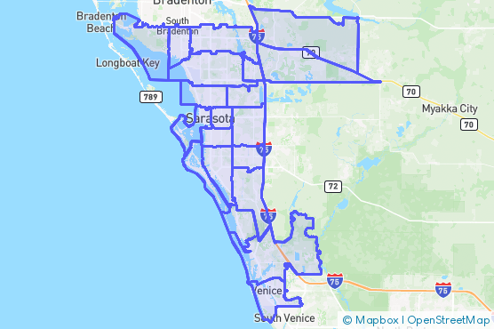 Service Area Map