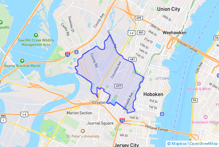 Service Area Map