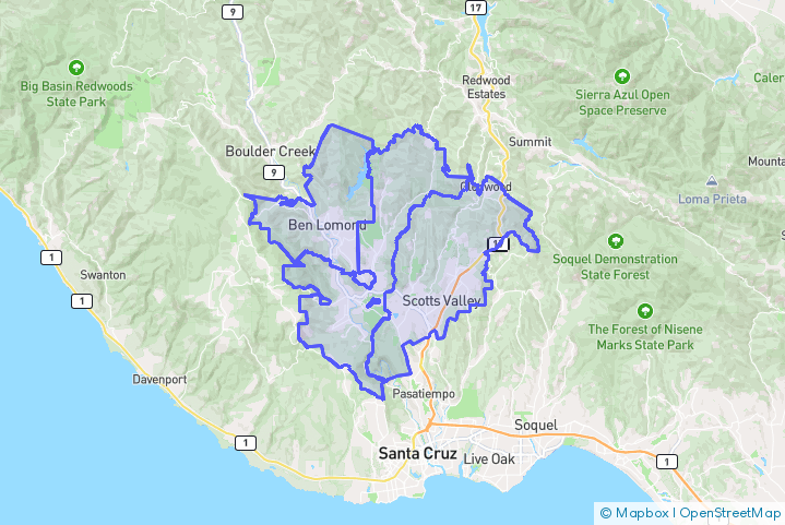 Service Area Map