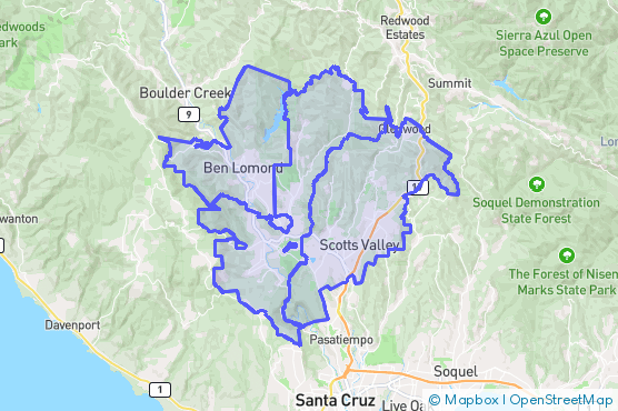 Service Area Map