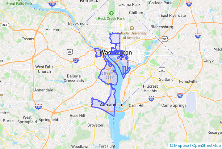 Service Area Map