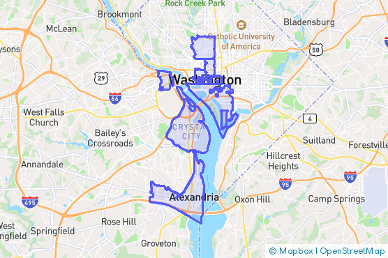 Service Area Map