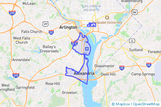 Service Area Map