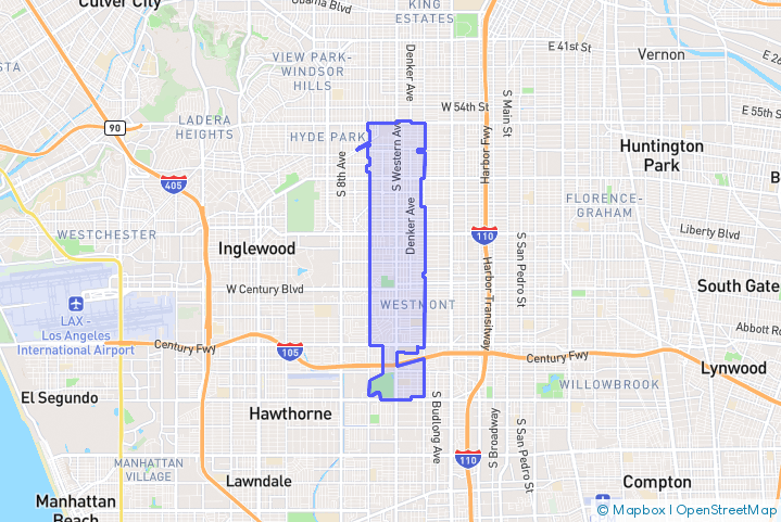 Service Area Map