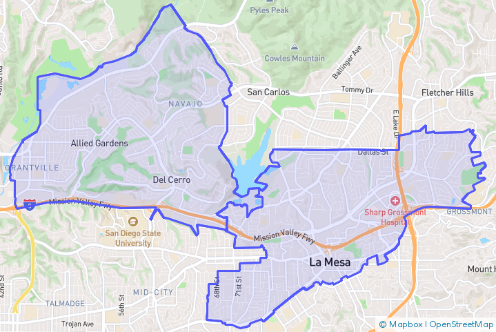 Service Area Map