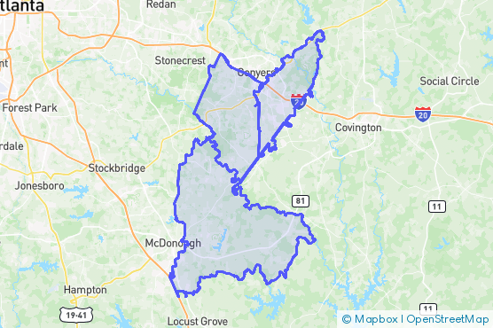 Service Area Map