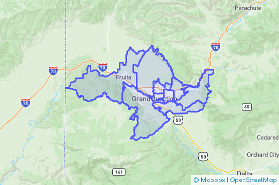 Service Area Map