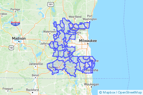 Service Area Map