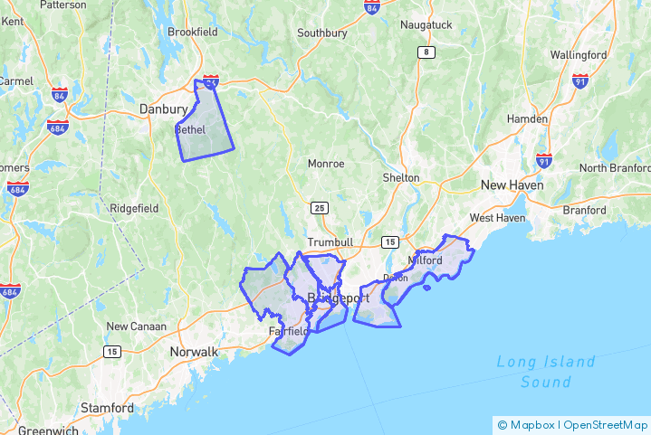 Service Area Map