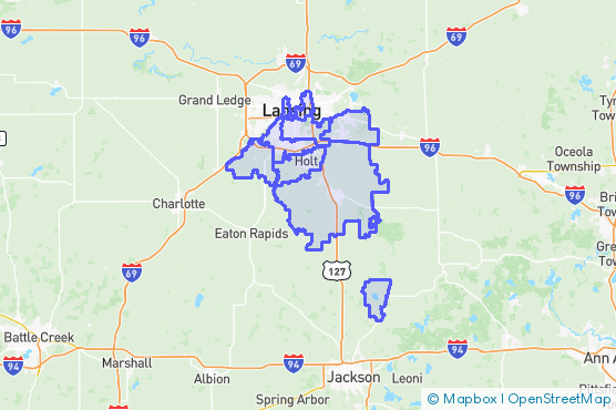 Service Area Map